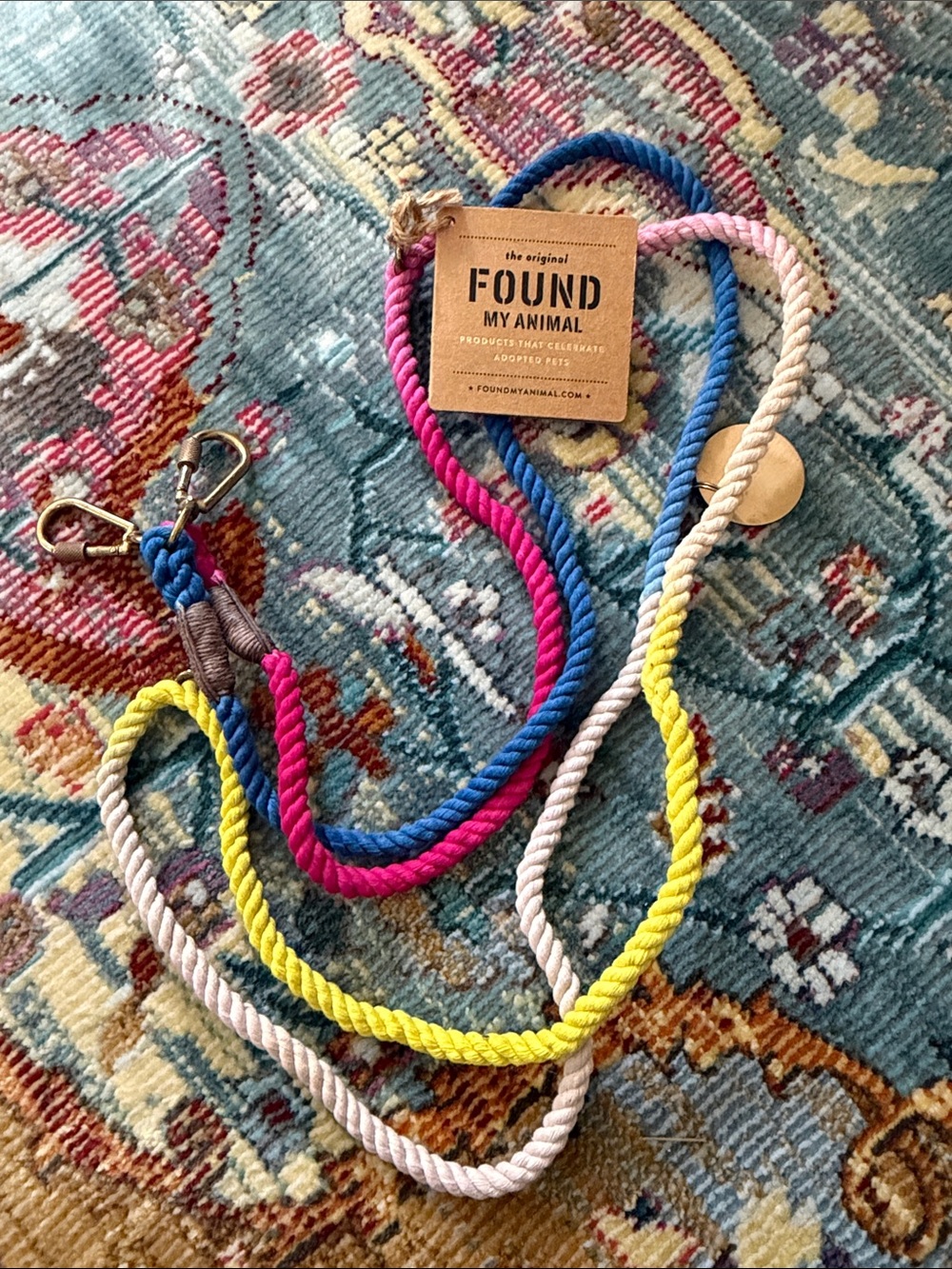 NWT Found my Animal rope leash small